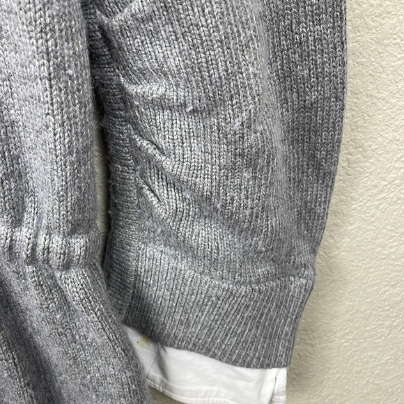 Cinq a Sept Imitation Pearl Necklace Detail Long Sleeve Layered Sweater Dress L - Picture 16 of 16